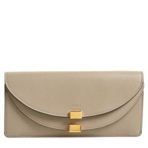 Chloé Georgia Long Continental Leather Wallet